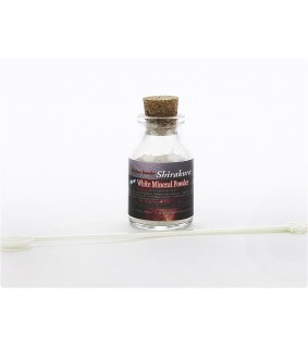 Shirakura White Mineral Powder, Glasflasche 8 g