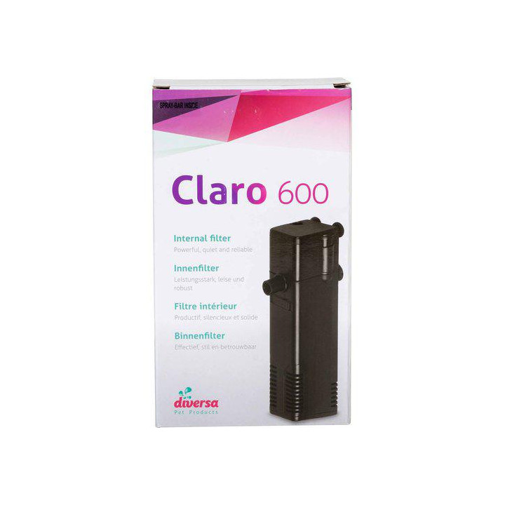 Sisäsuodatin claro 600 600l/h max 80l - Diversa