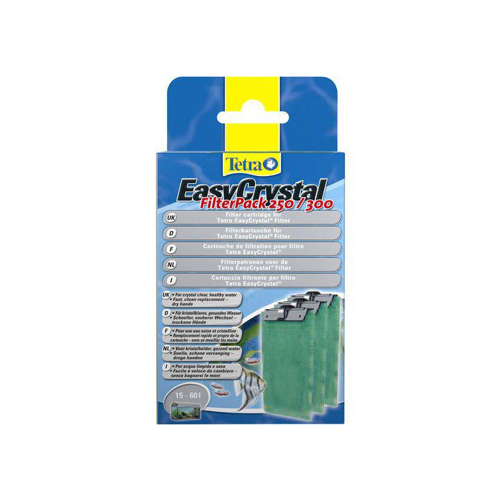 TETRATEC suodatinpatruuna easycrystal 250/300 3 st ilman hiili - Tetratec