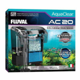 Aquaclear ac 20 hangon suodatin 379 l/h 18-76l -
