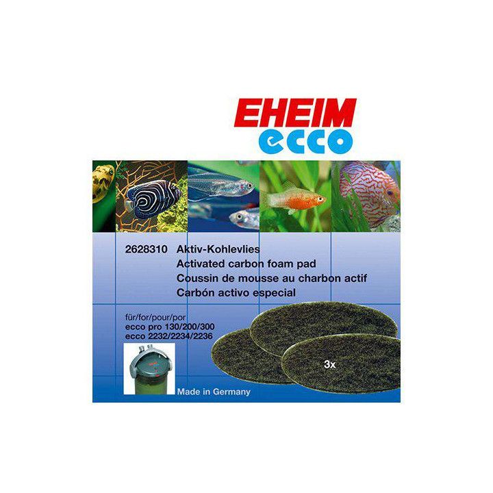 EHEIM hiilisuodatin 3 sttill ecco PRO/ ecco/ecco comfort -