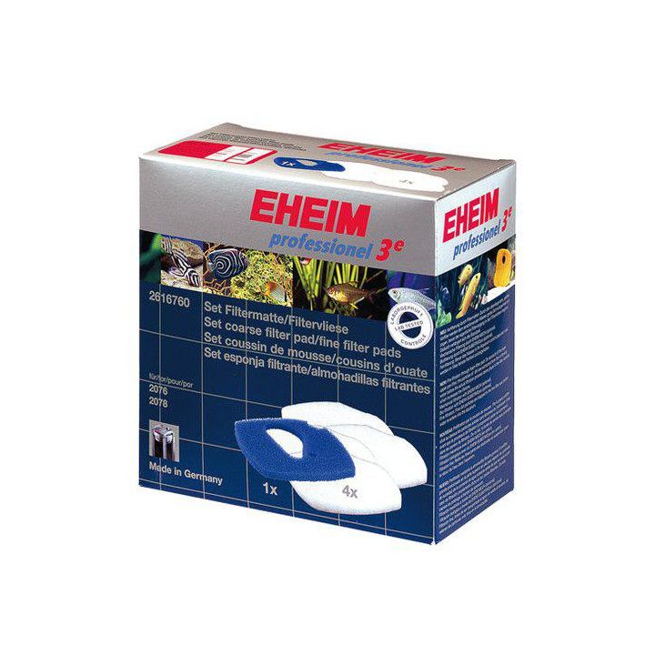 EHEIM set av 1 sininen/4 valkoinen 2076/2078 -