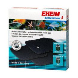 EHEIM kolfilterplatta 2071/2073/2075 4+(3 pack) -