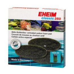 EHEIM kolfilterplatta 2215 CLASSIC 3 pack -