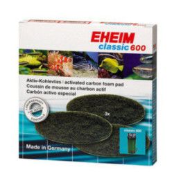 EHEIM kolfilterplatta 2217 CLASSIC 3 pack -