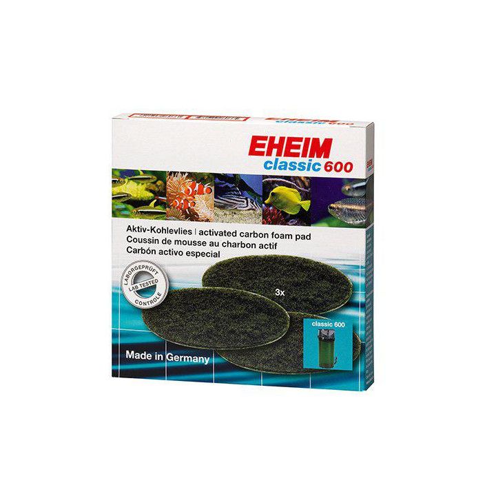 EHEIM kolfilterplatta 2217 CLASSIC 3 pack -