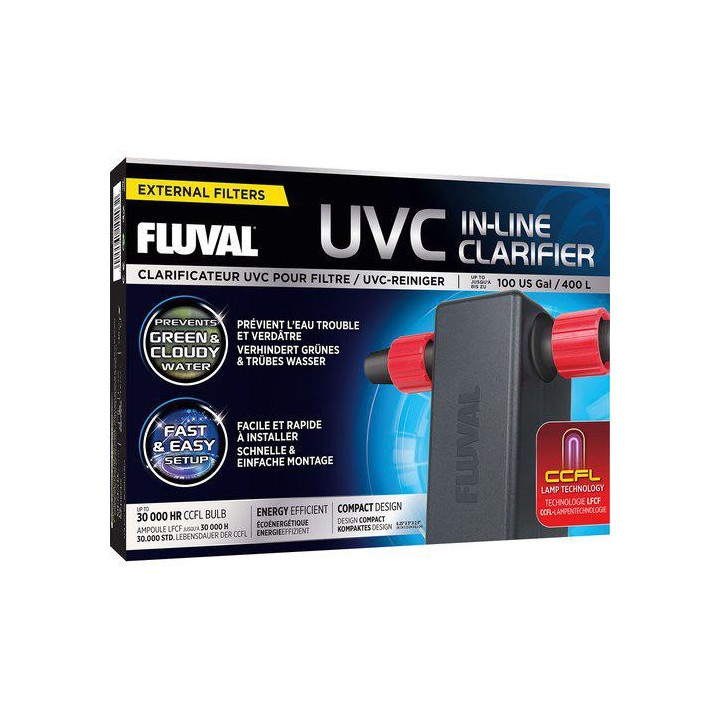 FLUVAL in-line UVC clarifier 400l -