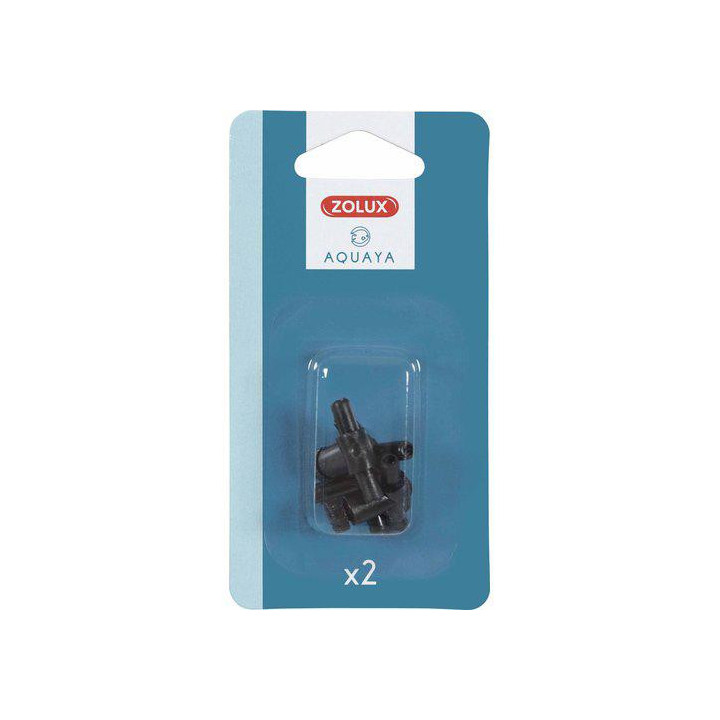 ZOLUX t-putki 2 kranar 2 pack - Zolux