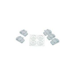 EHEIM aquastyle lockfästen (5 st) / kumijalat (4 st), 6400/6 -
