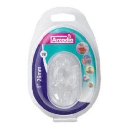 Clips ARCADIA reflektor plast 2 st T8 - Arcadia