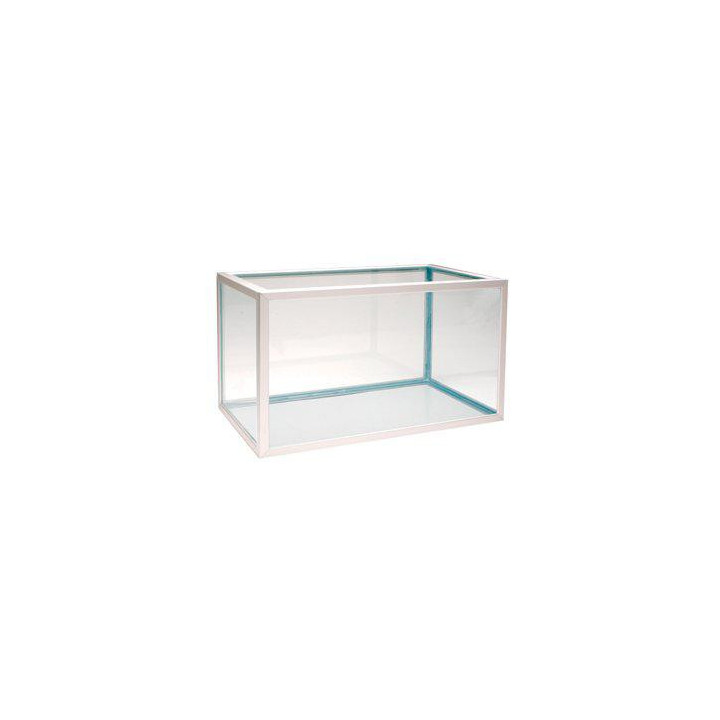 74L. alumiinikehysakvaario 60x35x 35cm bott. 6mm sid. 4mm gav. 4mm - Akwaland