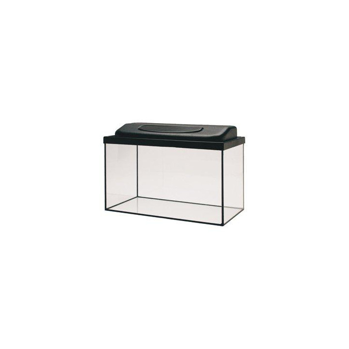 167L. akvaario basic 95x40x44 musta fmp. valaisin - Akwaland
