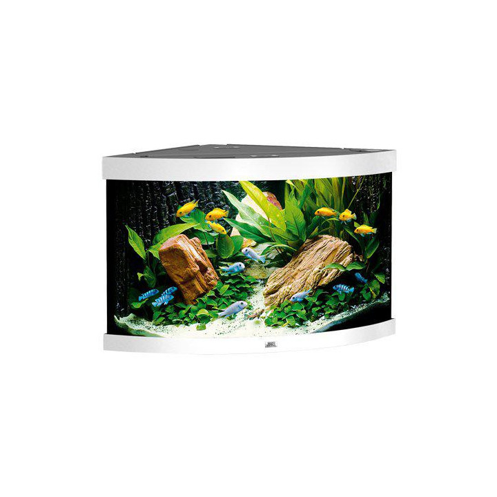 JUWEL akvaario LED trigon 190 kulma valkoinen 98.5x70x 60cm 190l - JUWEL