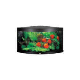 JUWEL akvaario LED trigon 350 kulma musta 123x87x 65cm 350l - JUWEL