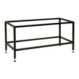 Akvaario teline 375l. musta 150x50x 48cm -