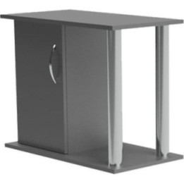 Akvaario teline musta putki 75x40x 60cm 1 dörr2putki - Akwaland