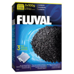 FLUVAL aktiivihiili 3X 100gr 300grfx2/fx4/fx6 a1440 -
