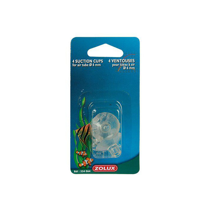 ZOLUX imukuppi clips 4/6mm 4 pack - Zolux