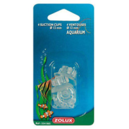 ZOLUX imukuppi clips 12mm 4 pack - Zolux