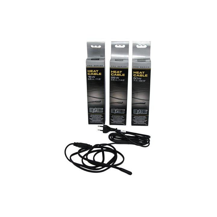 Exoterra lämpökaapeli 15W 3.5m -