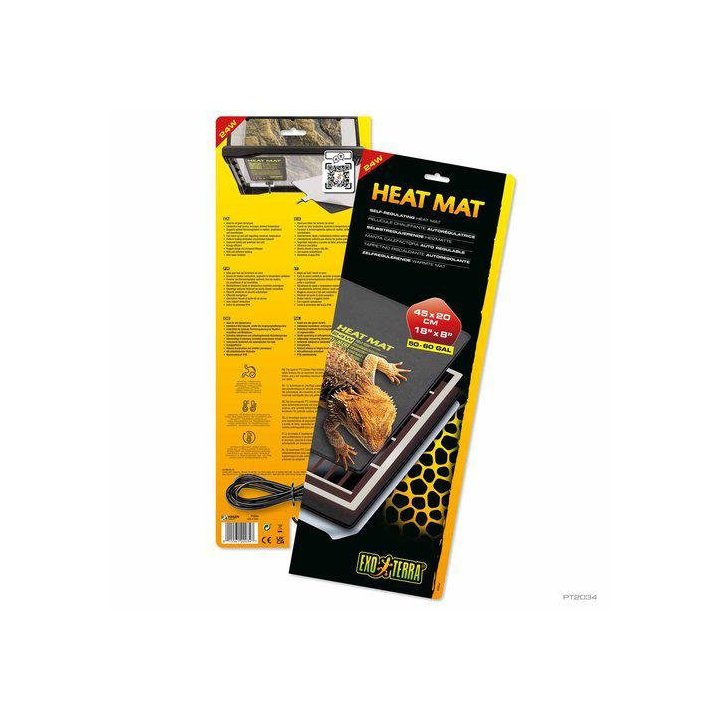 Exoterra lämpömatto 24W 45x20CM itsesäätyvä -