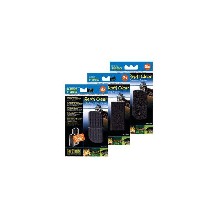 Exoterra hiilisuodatinpatruuna f250/f350 repti clear -