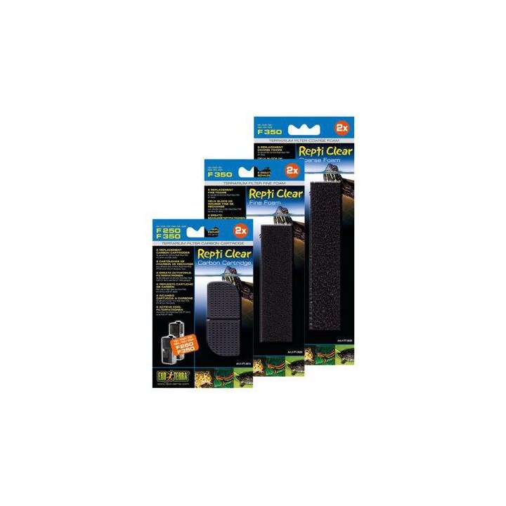Exoterra suodatinmatto f350 repti clear -