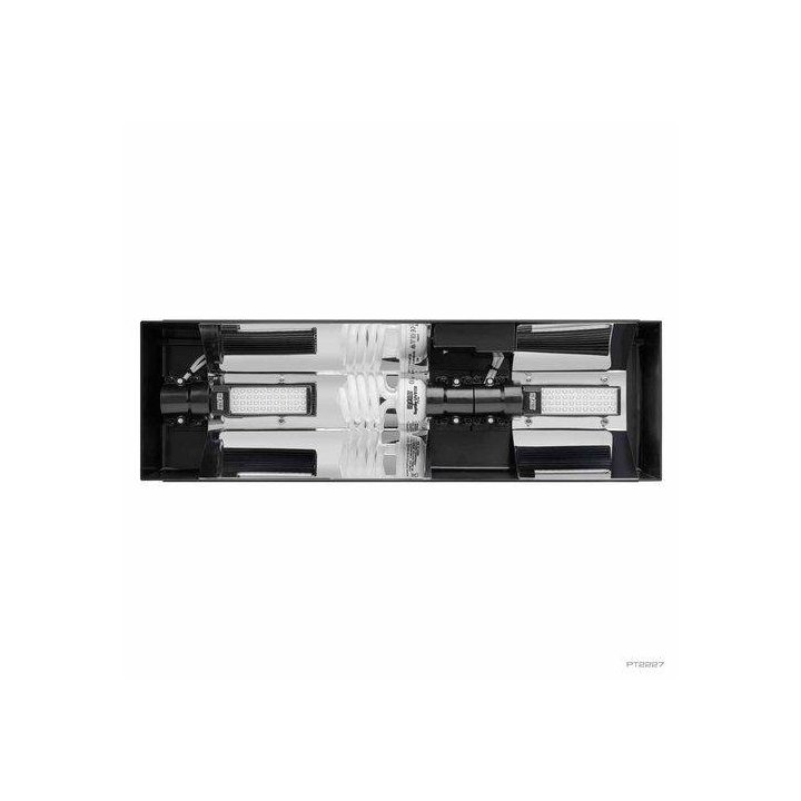 Exoterra ramp 60x20x9CM compact top 3 lamput -