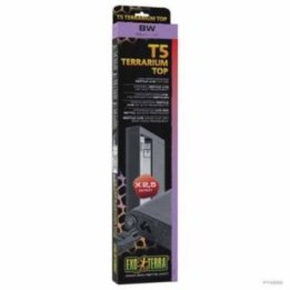 Exoterra T5 terraario top 8WATT reptileuvb fixture -