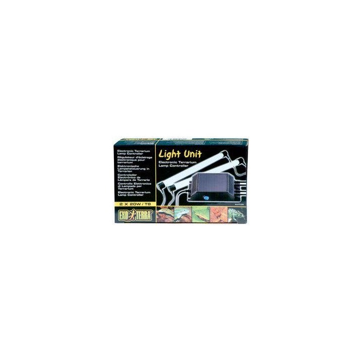 Exoterra valo unit 2x20W loisteputkipidike -