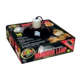 Zoo Med deluxe porcelain brooder lamppu 25CM max 200W - Zoo Med