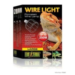 Exoterra wirelight l 18x18x14.5CM keraaminen lamppu E27 -
