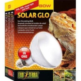 Exoterra aurinko glo 80W UVA/UVB lämpö & auringonvalo E27 -