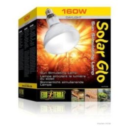 Exoterra aurinko glo 125W UVA/UVB lämpö & auringonvalo E27 -