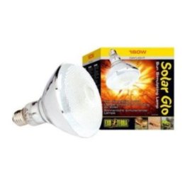 Exoterra aurinko glo 160W UVA/UVB lämpö & auringonvalo E27 -