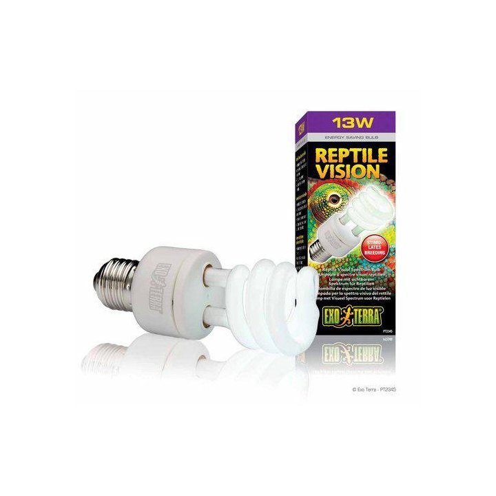 Exoterra Reptile vision loisteputkilamppu 13W E27 -