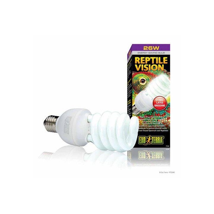 Exoterra Reptile vision loisteputkilamppu 25W E27 -