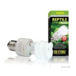 Exoterra Reptile UVB 100 loisteputkilamppu 13W E27 -