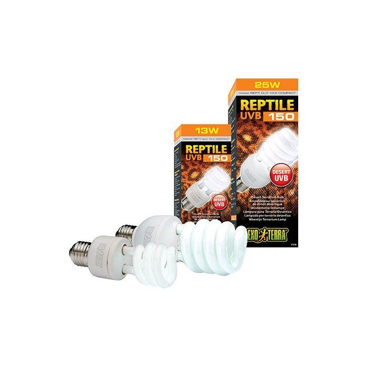 Exoterra Reptile UVB 150 loisteputkilamppu 25W E27 -