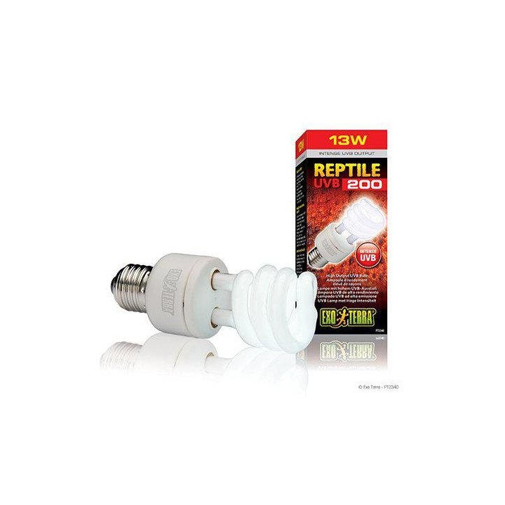 Exoterra Reptile UVB 200 loisteputkilamppu 13W E27 -