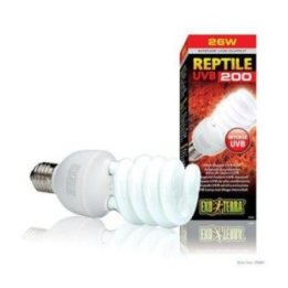 Exoterra Reptile UVB 200 loisteputkilamppu 25W E27 -