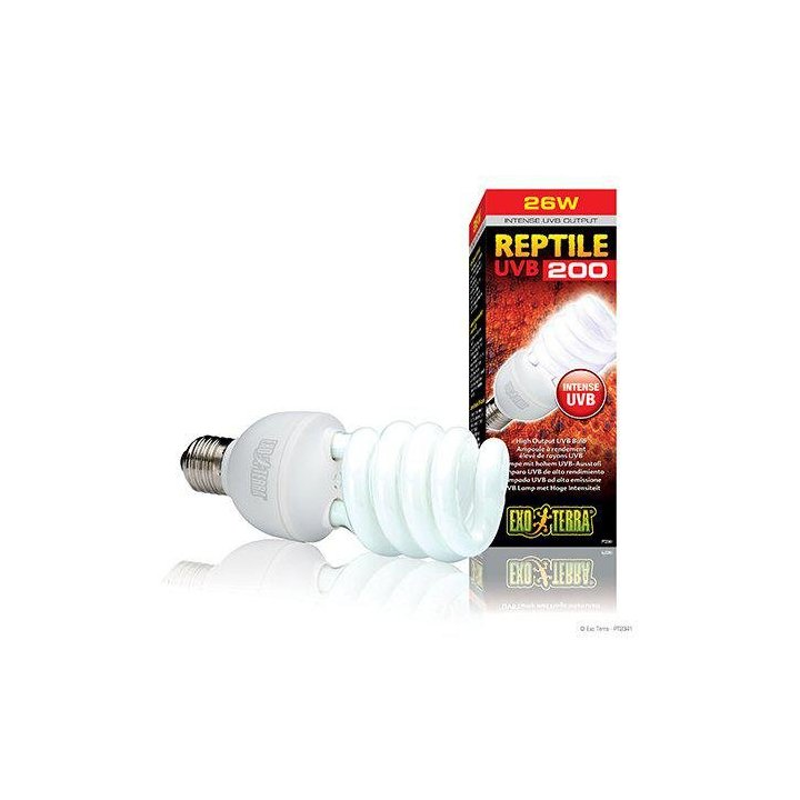 Exoterra Reptile UVB 200 loisteputkilamppu 25W E27 -