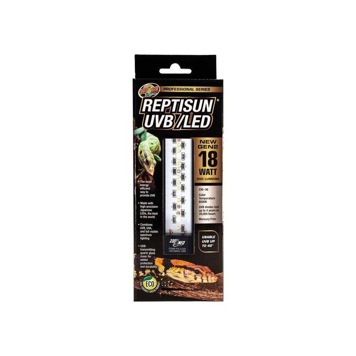 Zoo Med reptisun UVB/ LED gen 2 18W - Zoo Med