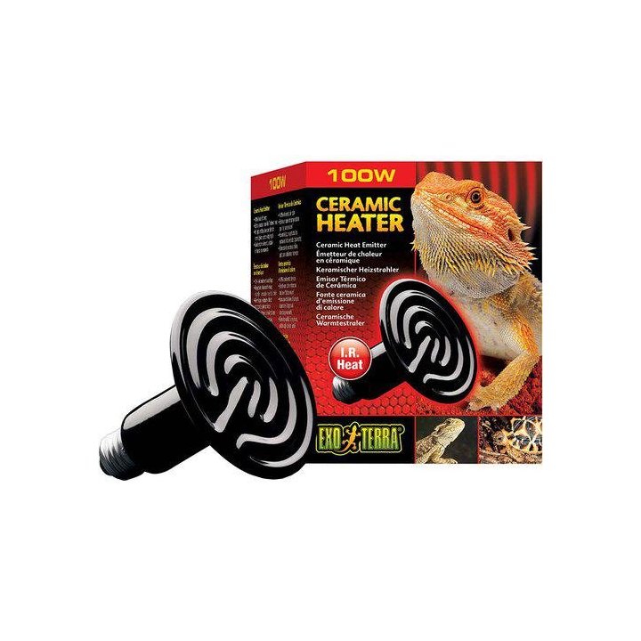Exoterra lämpölamppu keraaminen100W E27 -