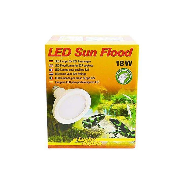 Lucky Reptile LED-lamppu flood 18W -