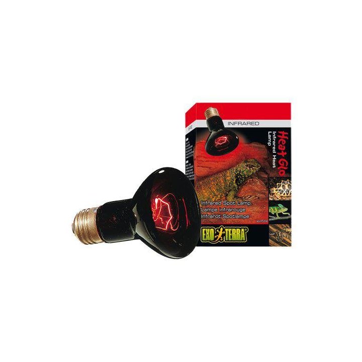 Exoterra infrared basking spot 50W R20 E27 'punainen -