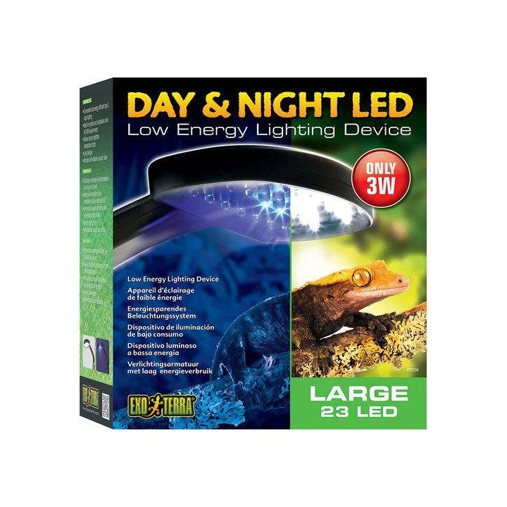 Exoterra day & night LED 3W 22 vita/2 sininen LED -