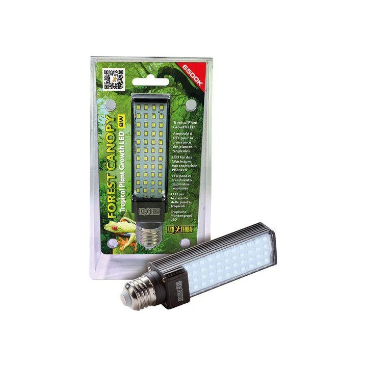 Exoterra metsä canopy trooppinen plant LED 6500k 8W -