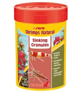 Sera Shrimps Natural 100 ml - täysrehu katkoille