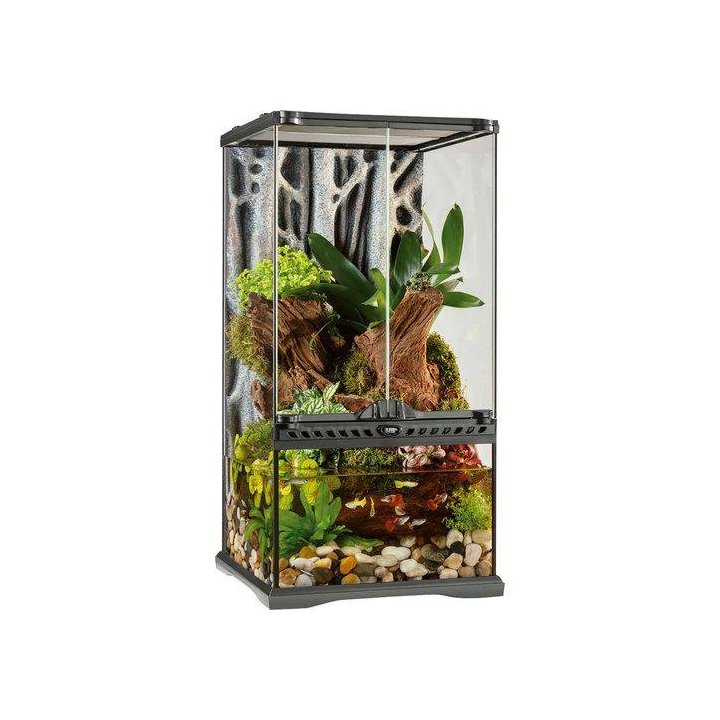 Exoterra terraario/paludarium 30x30x60CM -